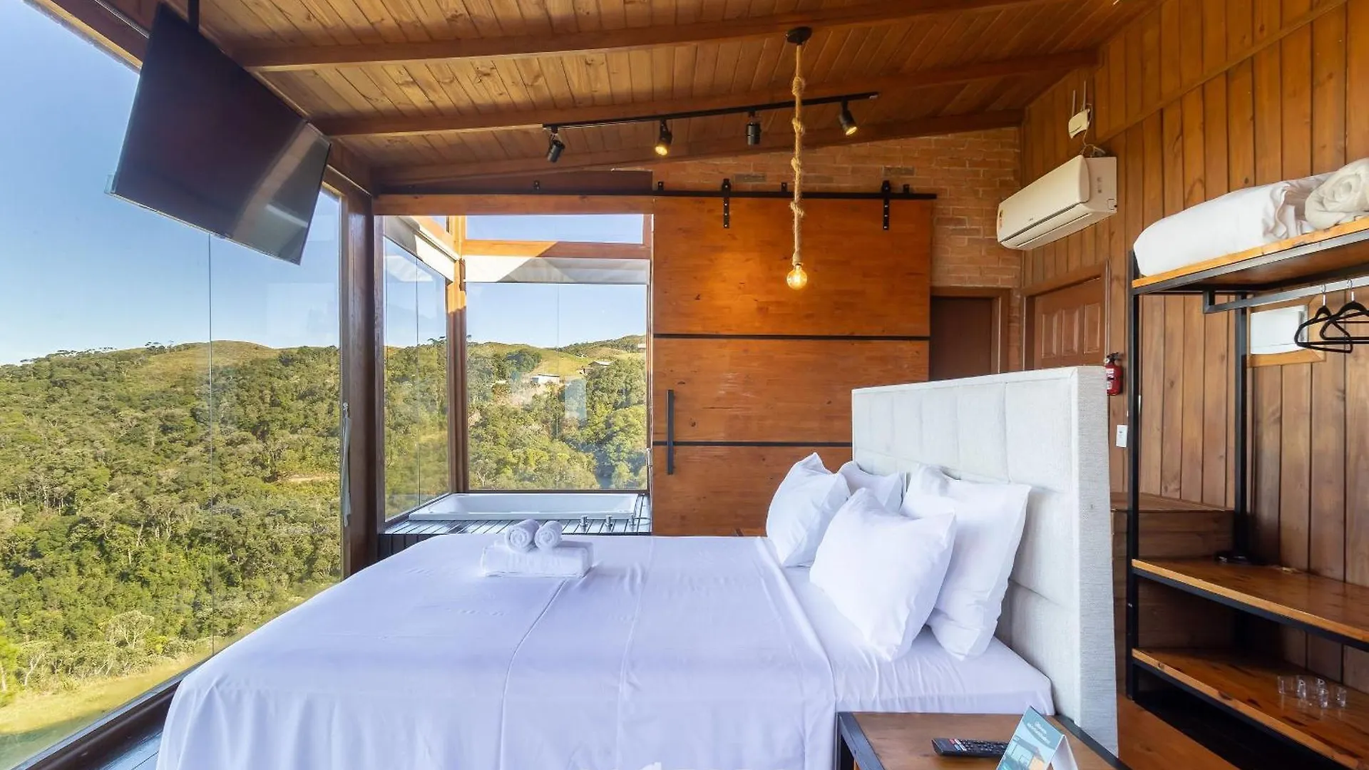 Lägenhet Cabana Com Vista Incrivel Na Serra Vst001 Anitápolis
